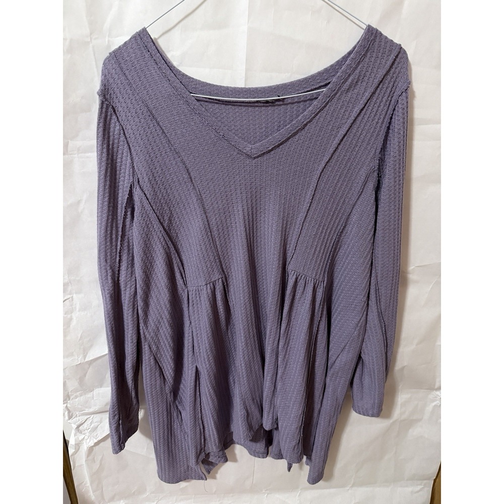purple long sleeved shirt womens XL